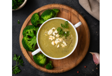 Creamy Broccoli Cheddar Soup