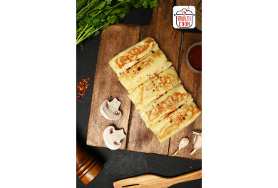 Chicken & Mushroom Crepes
