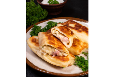 Ham & Cheese Crepes