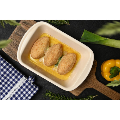Cordon Bleu Cutlets  – Chicken Cutlets with Cheddar Cheese