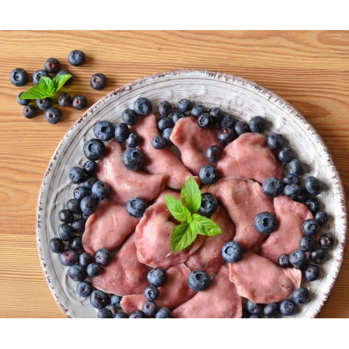 Wog Blueberry pierogi – Sweet Dumplings with Blueberries