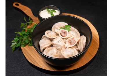 Pork & beef dumplings
