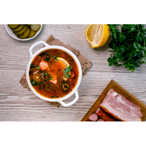 Solyanka | Hearty Meat Soup